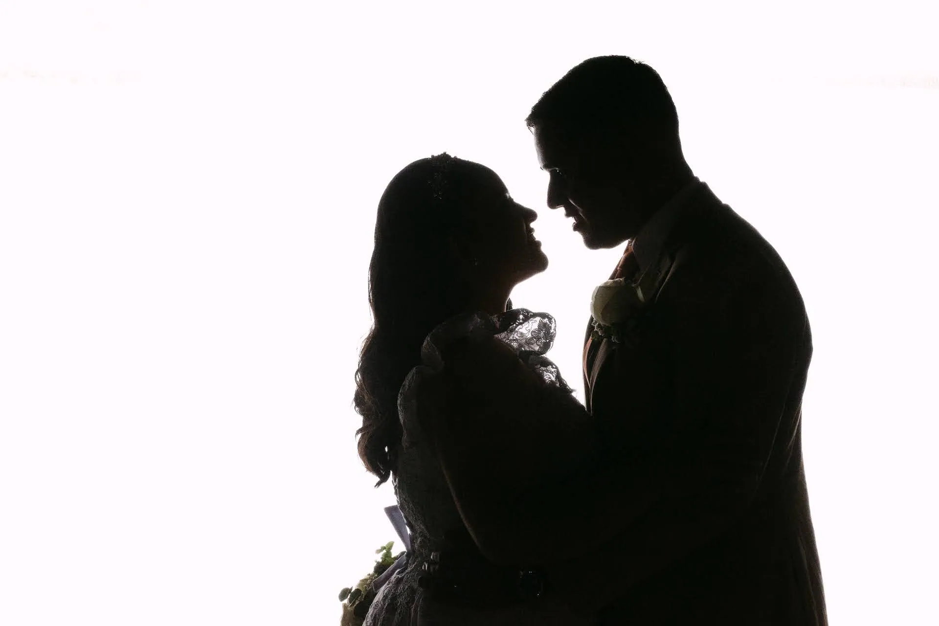 Dos siluetas — Bodas